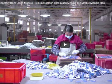 Фабрика мозаичной плитки из Китая Мозаичная плитка видео Дозан мозаика